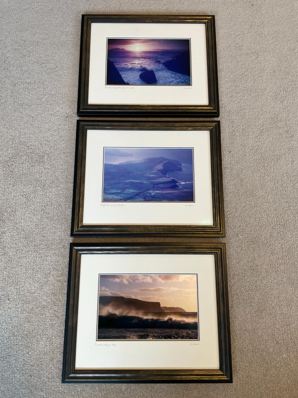 Framed art lot deals