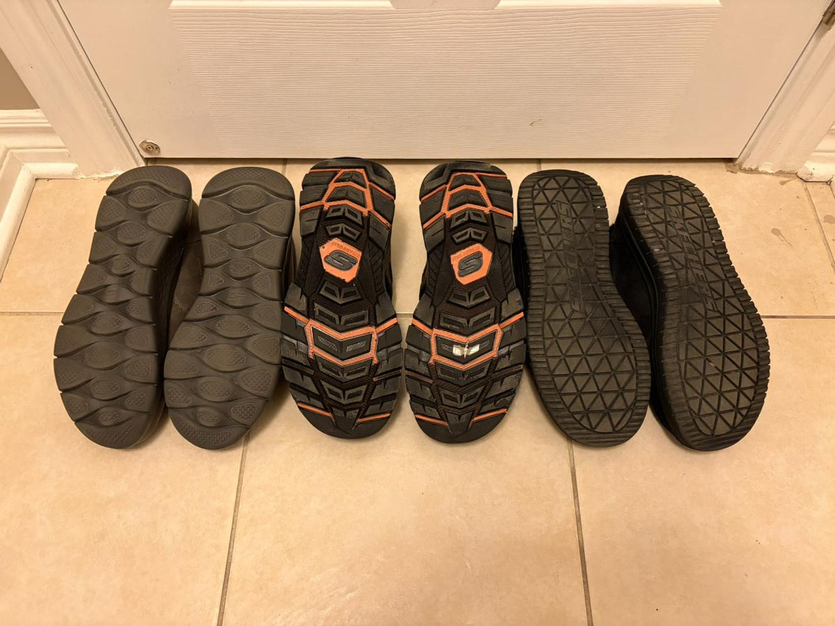 Skechers Mens Slip-On Shoes Lot