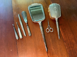 Antique Grooming Set