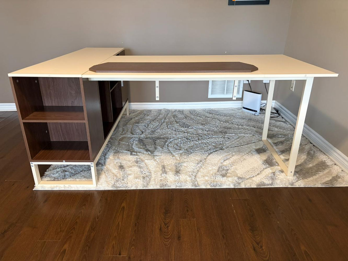 Bed Bath & Beyond Executive L-Shaped Desk