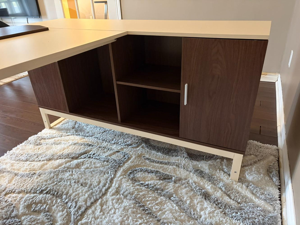 Bed Bath & Beyond Executive L-Shaped Desk