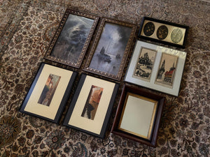 Misc. Framed Wall Decor Lot