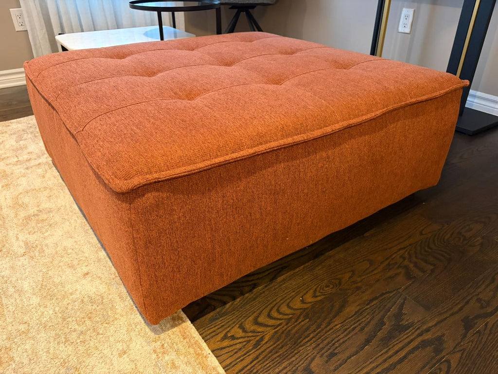 Structube LEON Rust Modular Accent Chair Lot #1