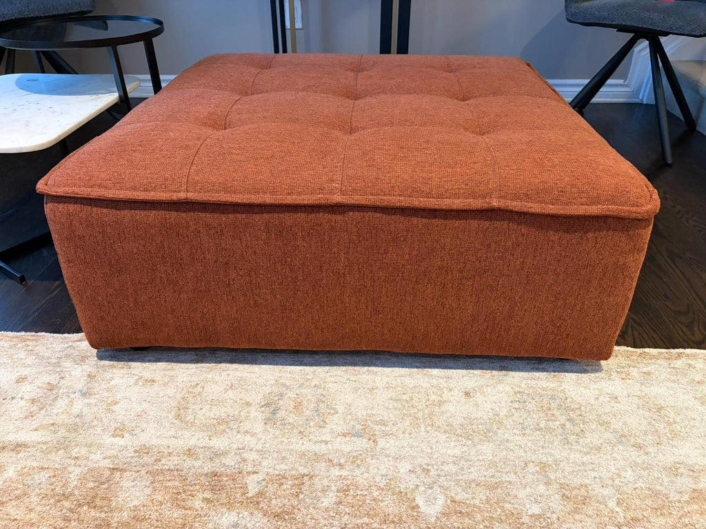 Structube LEON Rust Modular Accent Chair Lot #1