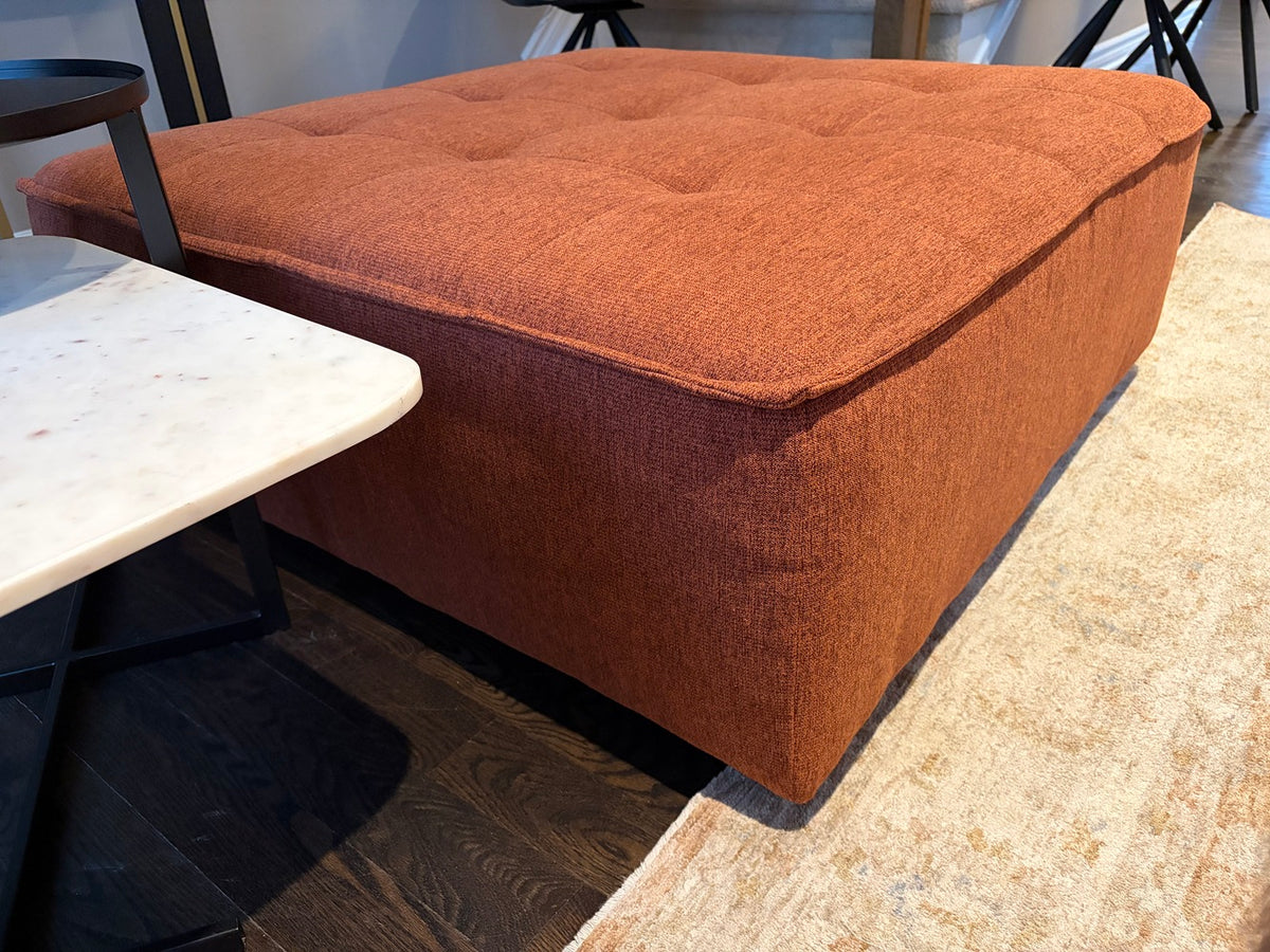 Structube LEON Rust Modular Accent Chair Lot #1