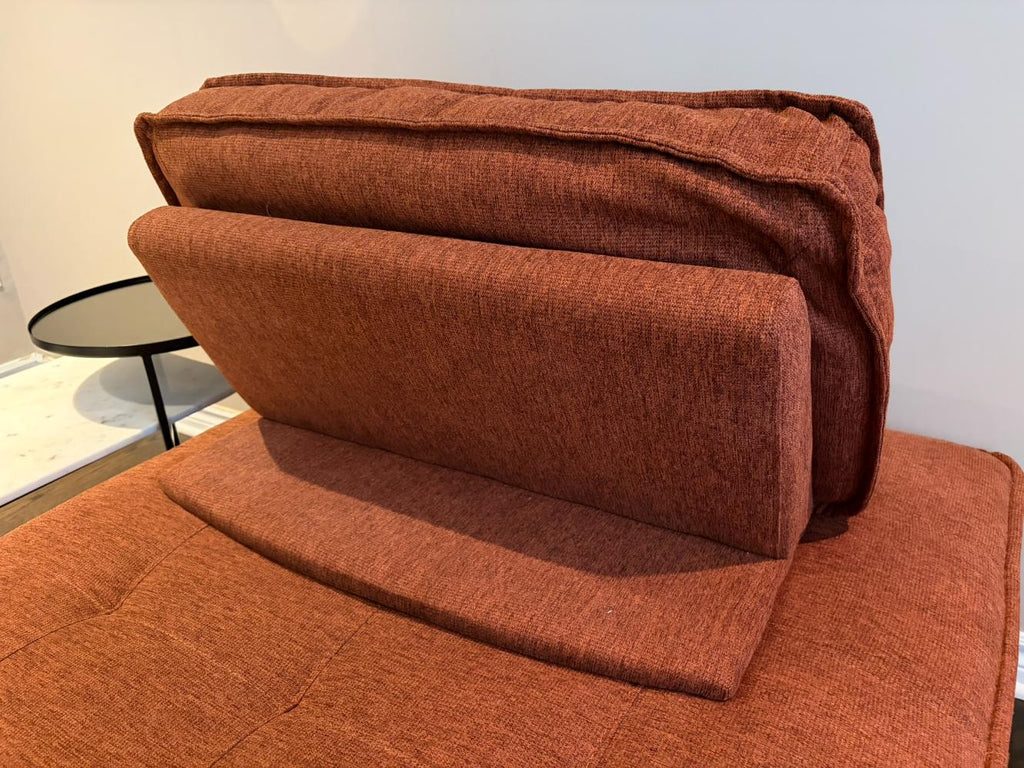 Structube LEON Rust Modular Accent Chair Lot #2