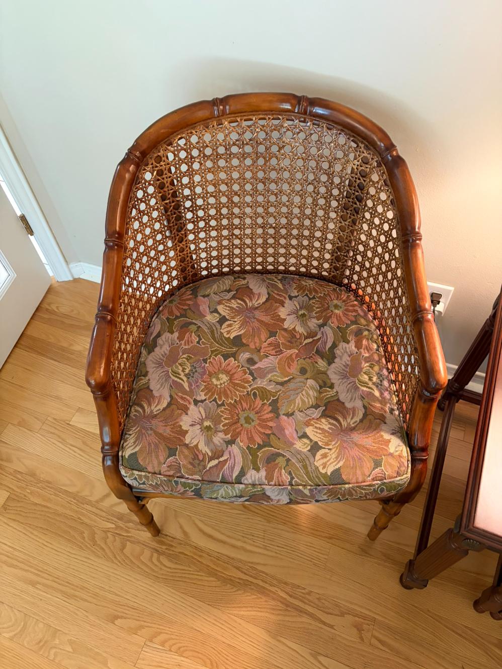 Rattan Armchair Lot #1