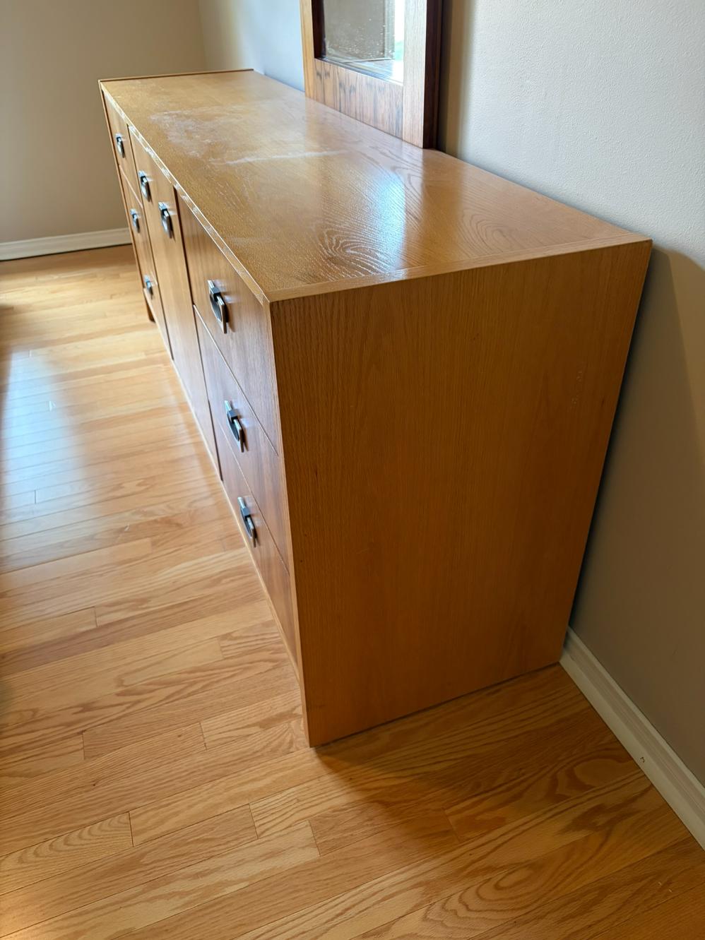 Mirrored Vanity Dresser Lot #1 (Mid-Century Modern)