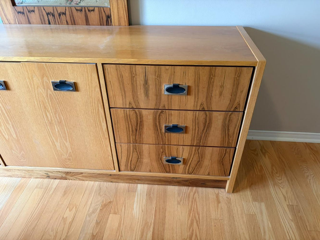 Mirrored Vanity Dresser Lot #1 (Mid-Century Modern)