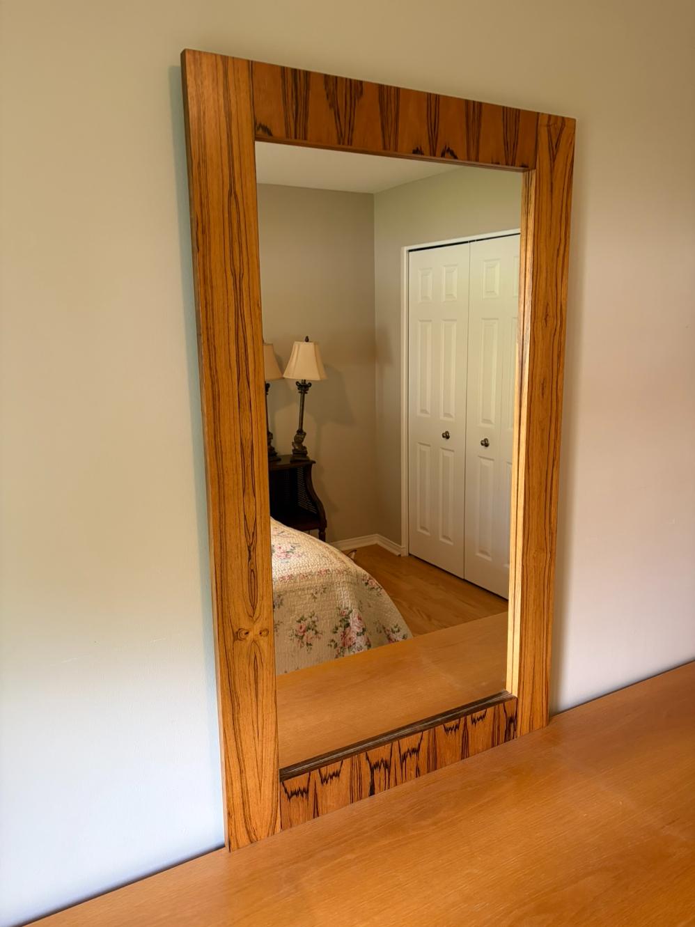Mirrored Vanity Dresser Lot #1 (Mid-Century Modern)
