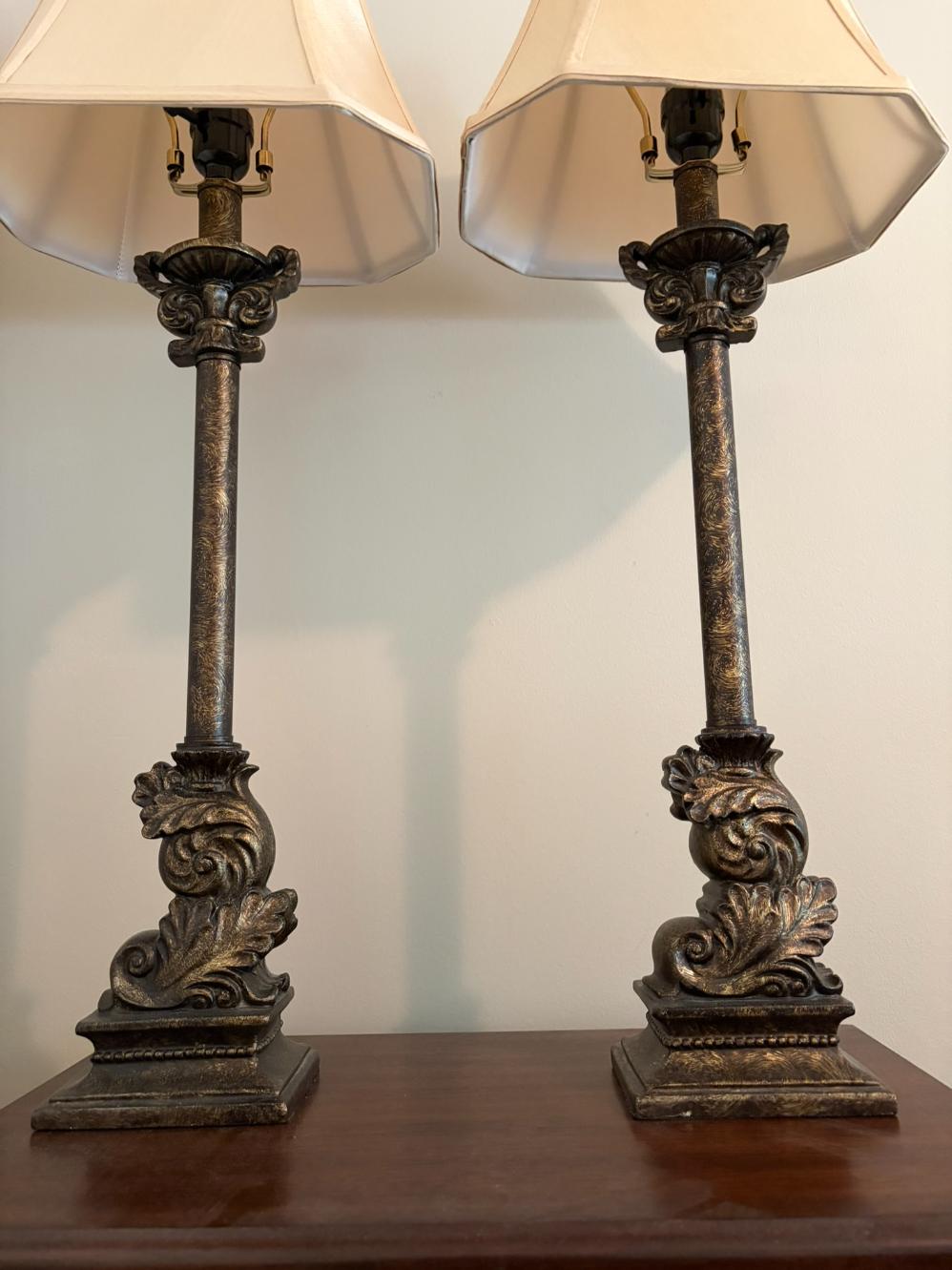 Pair Table Lamps