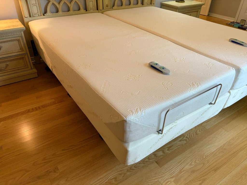 Tempurpedic Twin Size Adjustable Bed Lot #1