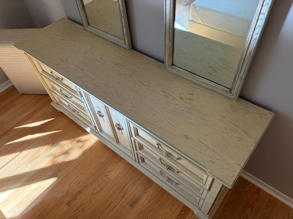 Mirrored Vanity Dresser Lot #2