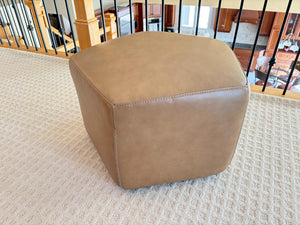 Urban Barn Leather Ottoman