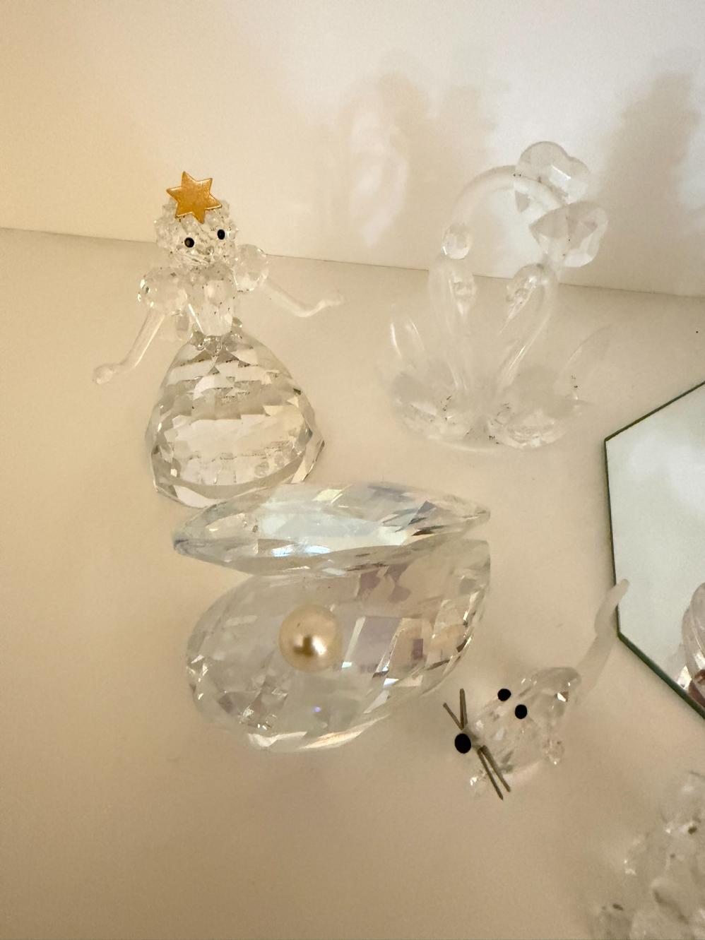 Crystal Figurine Lot