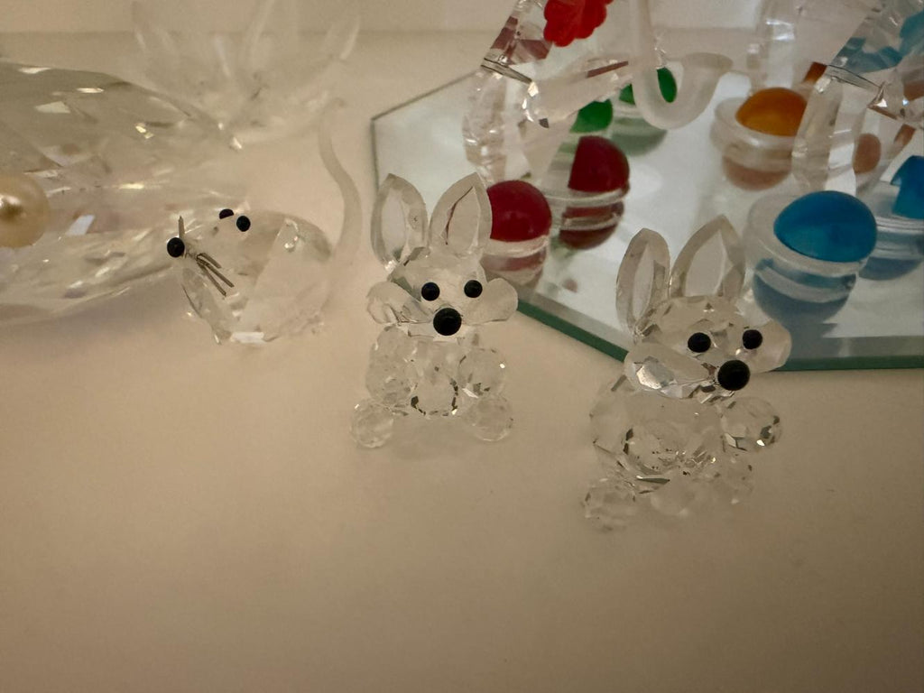 Crystal Figurine Lot