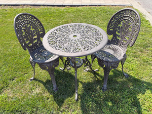 Cast Aluminum Bistro Set