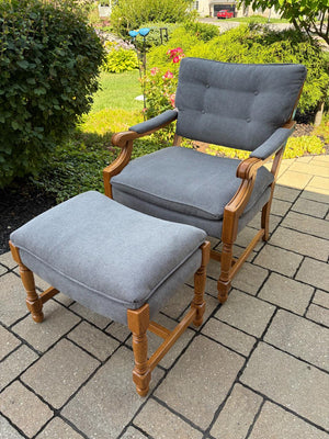 Armchair with Footrest