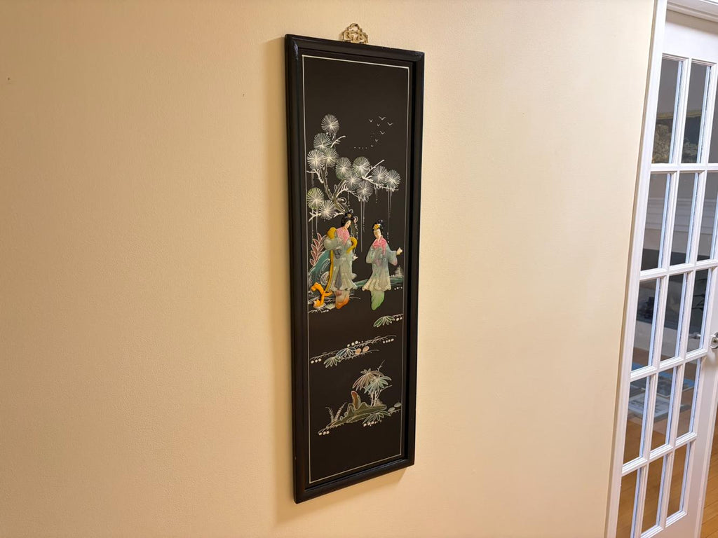 Asian Lacquer Wall Panel