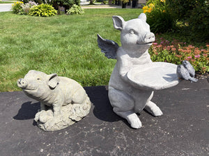 Outdoor Pig Decor Lot