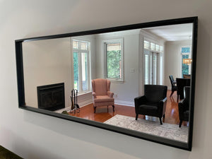Framed Wall Mirror Lot #1