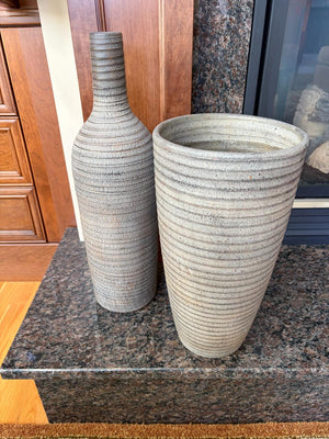 Pair Mantle Vases