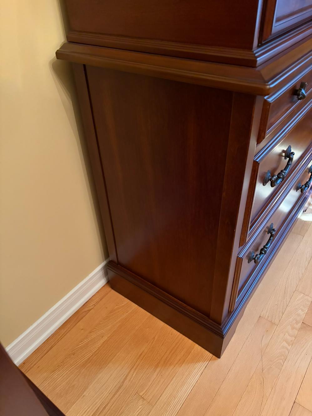 2 Piece Display Cabinet