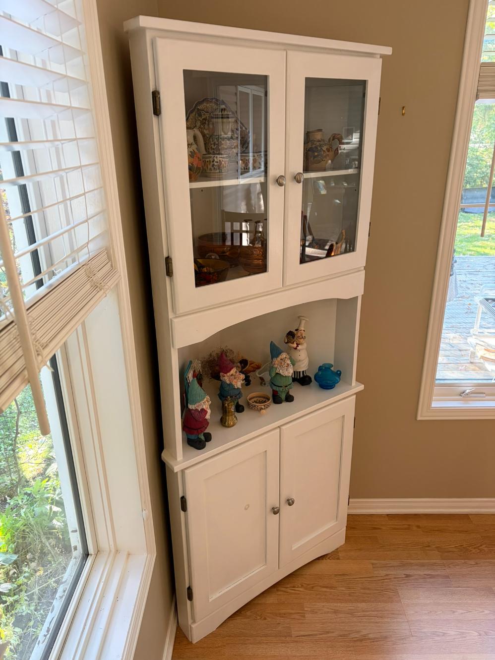 Corner Display Cupboard