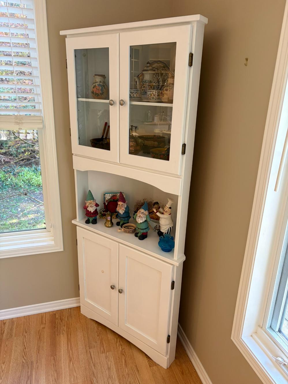 Corner Display Cupboard