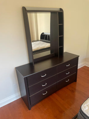 Mirrored Vanity Dresser Lot #2