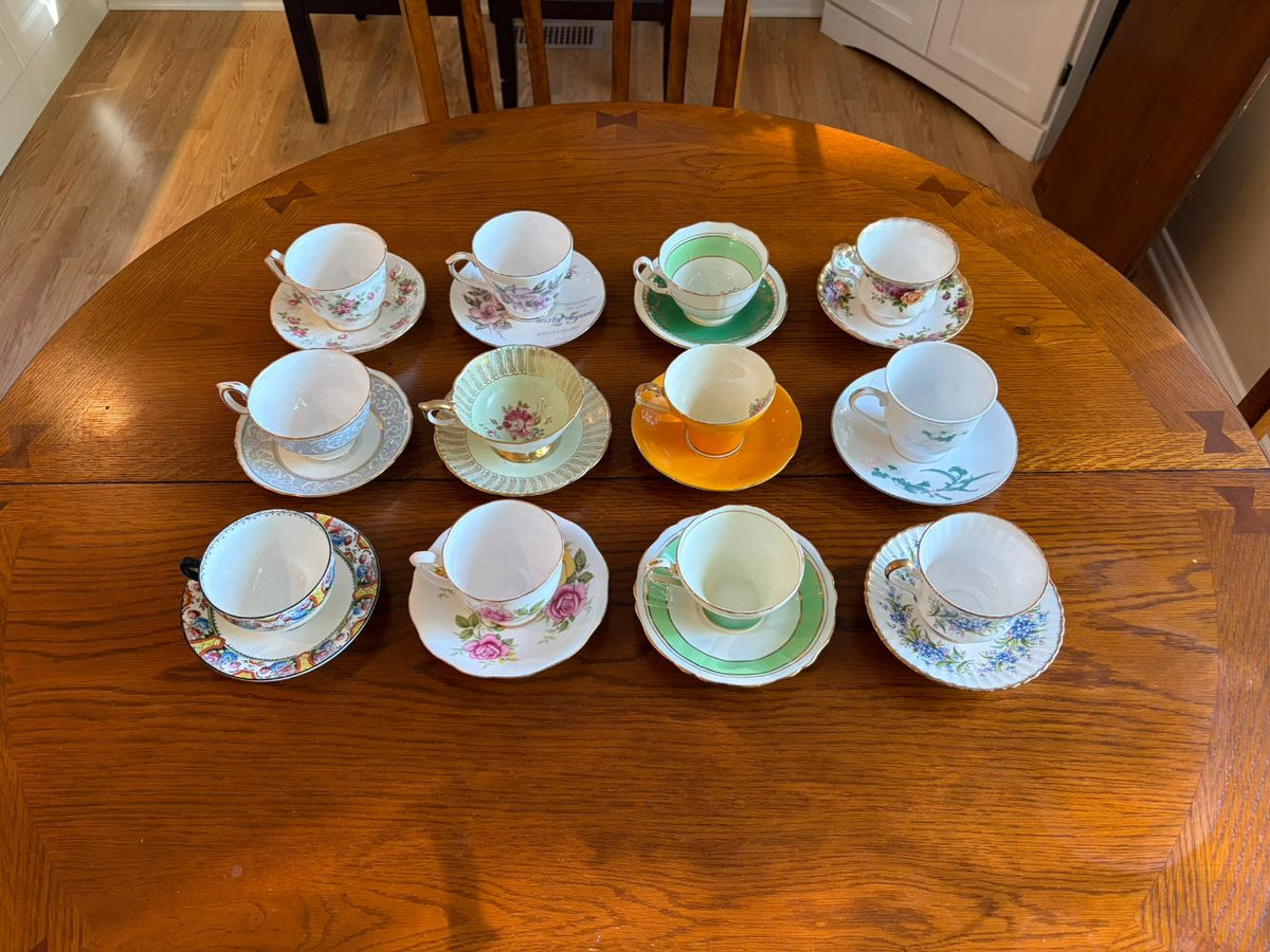Cups and Saucers Lot #1
