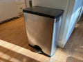 SimpleHuman Dual Recycling and Trash Can