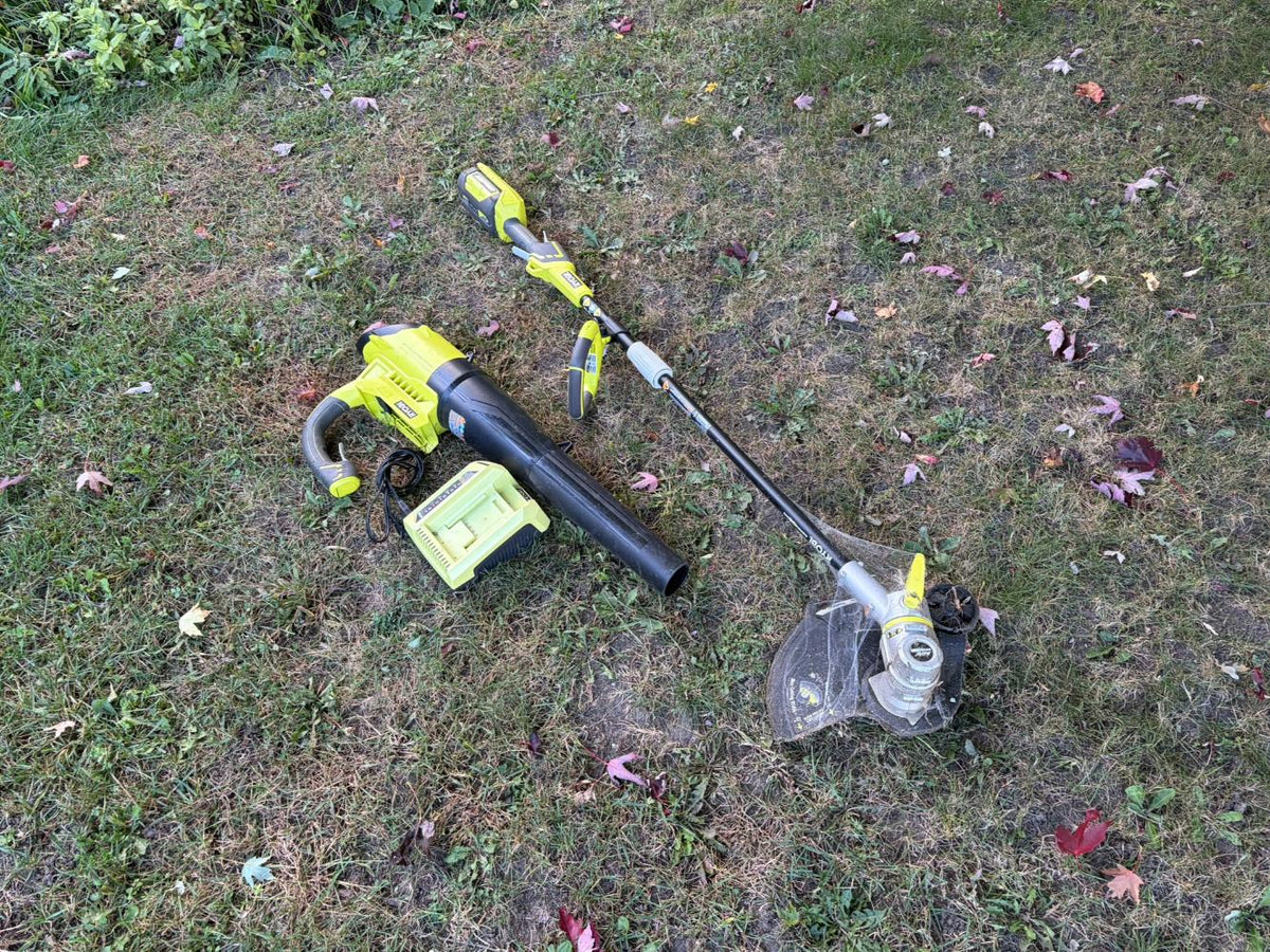 Ryobi 40V Cordless Garden Tools Lot