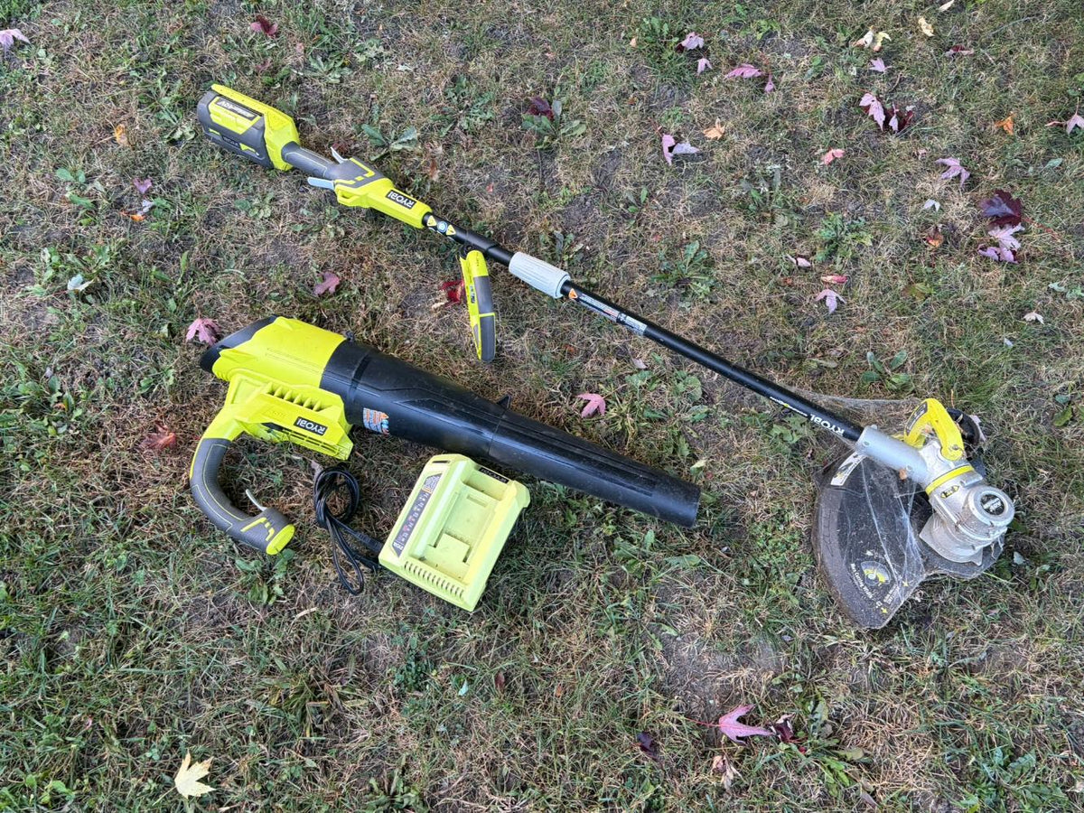 Ryobi 40V Cordless Garden Tools Lot
