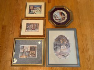 Misc. Framed Wall Art Lot