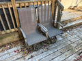 Pair Rocking Patio Armchairs