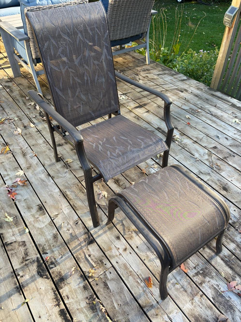 Metal Patio Set