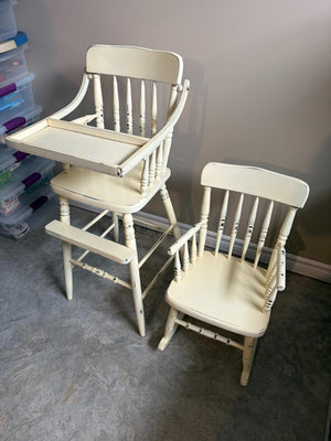 Vintage High Chair Lot