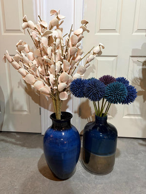 Pair Floral Vases