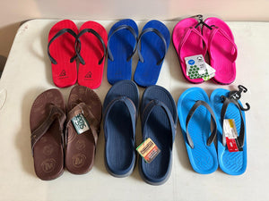 Mens Flip Flops Lot