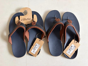 Pair Mens Olukai Flip Flops