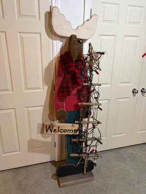 6 Foot Moose Decoration
