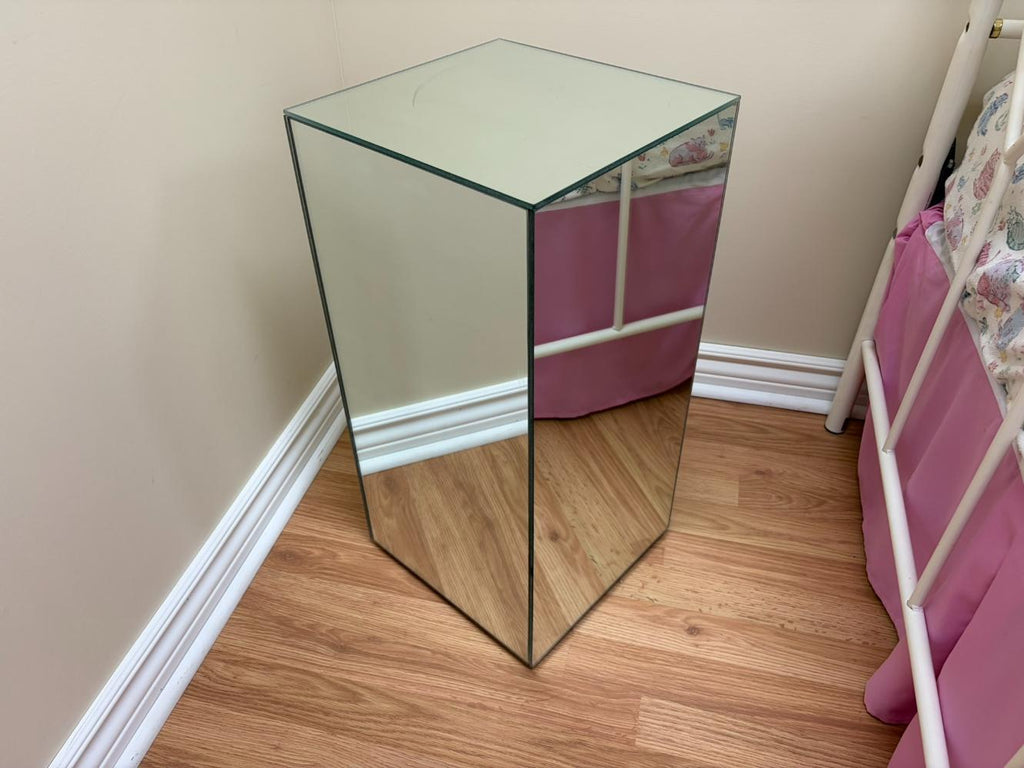 Mirrored Plant Stand