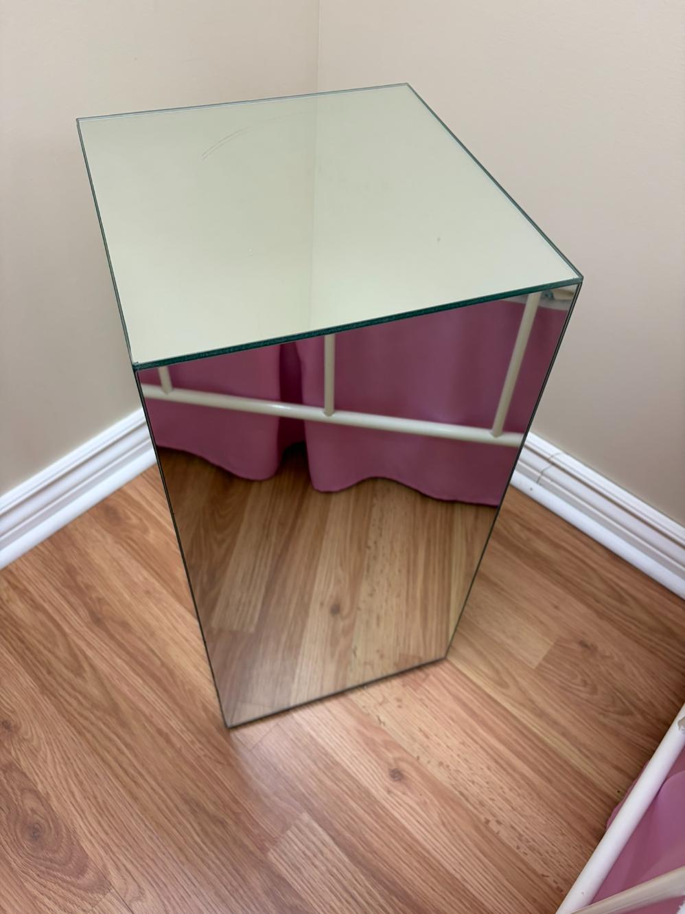 Mirrored Plant Stand