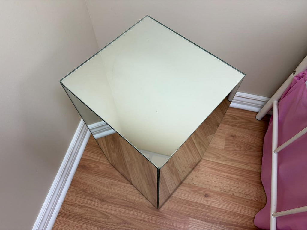 Mirrored Plant Stand