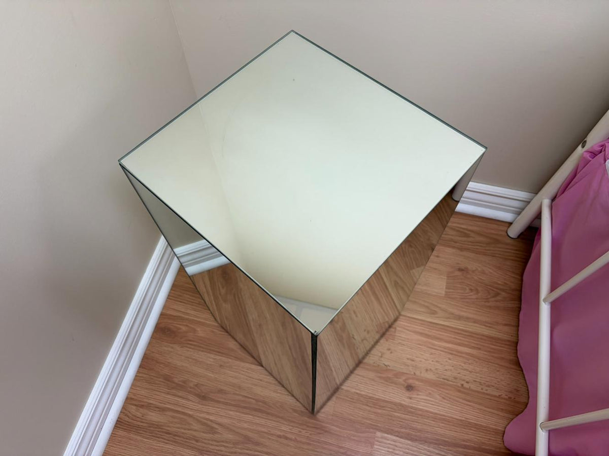 Mirrored Plant Stand