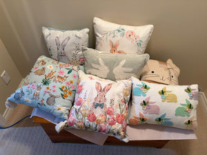 Easter Throw Pillows Lot