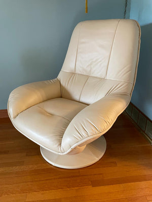 Leather Rocking Armchair