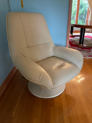 Leather Rocking Armchair