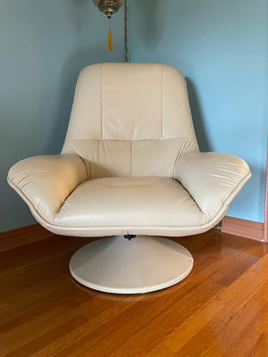 Leather Rocking Armchair